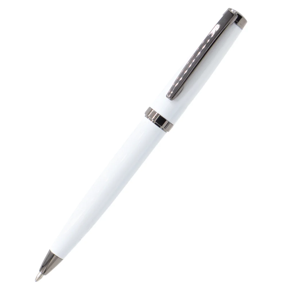 Ручка металлическая Betty белая - фото 1