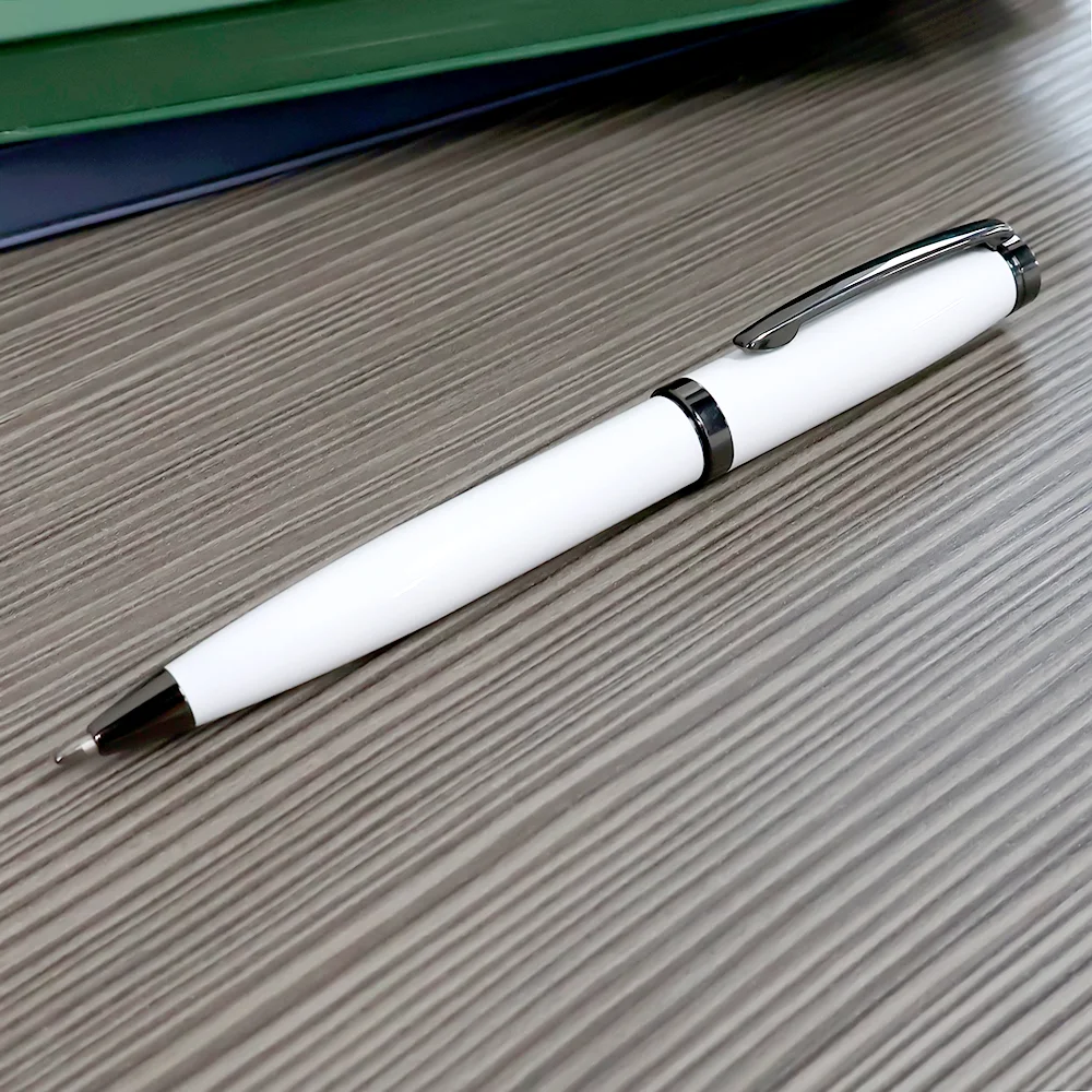 Ручка металлическая Betty белая - фото 3