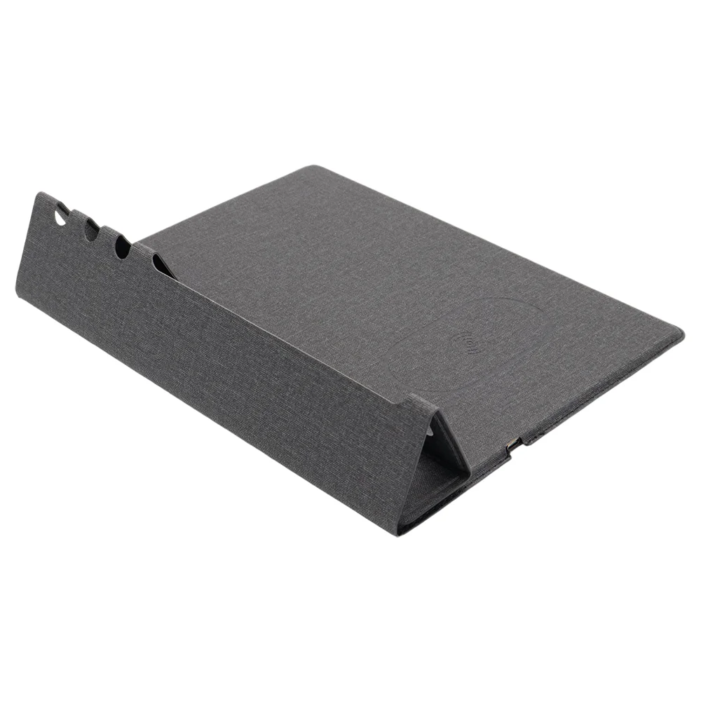 Коврик для мышки с беспроводной зарядкой Rolter серый - фото 3