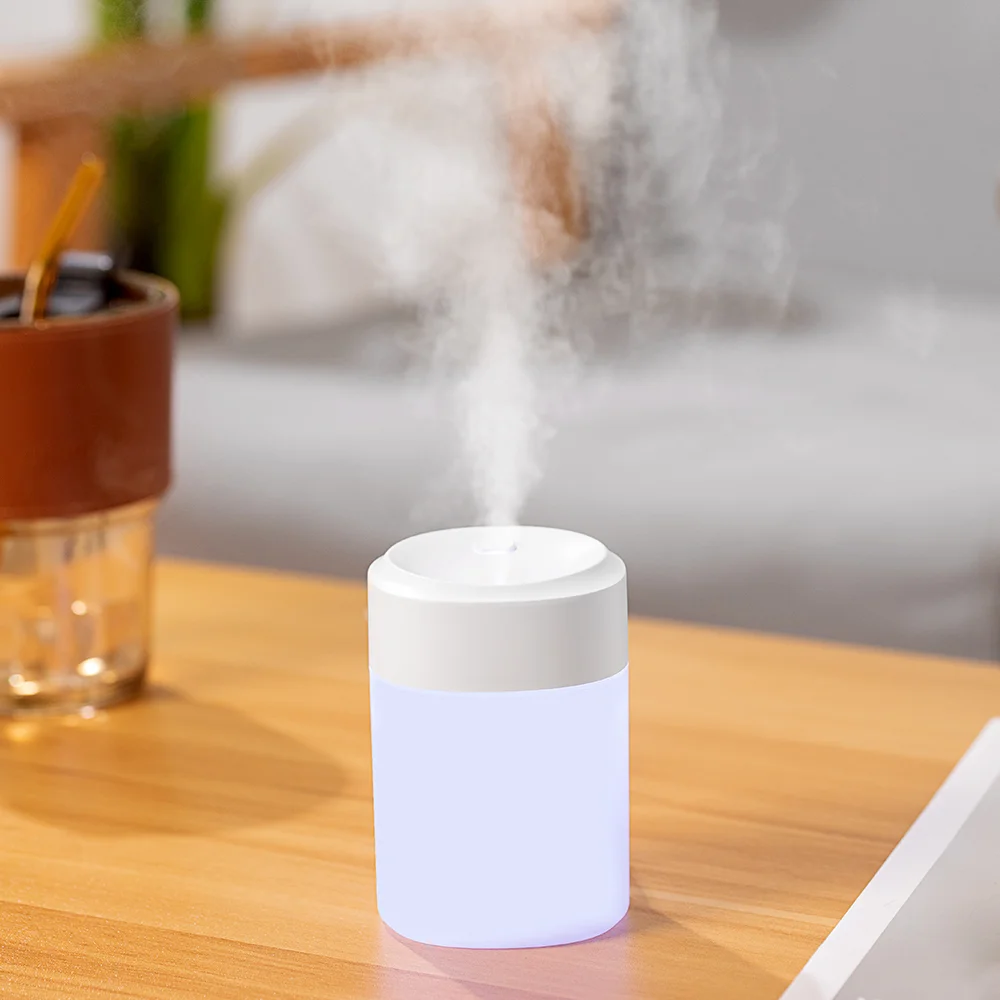 Светодиодный USB увлажнитель Lumi-Humi белый 200 мл - фото 4