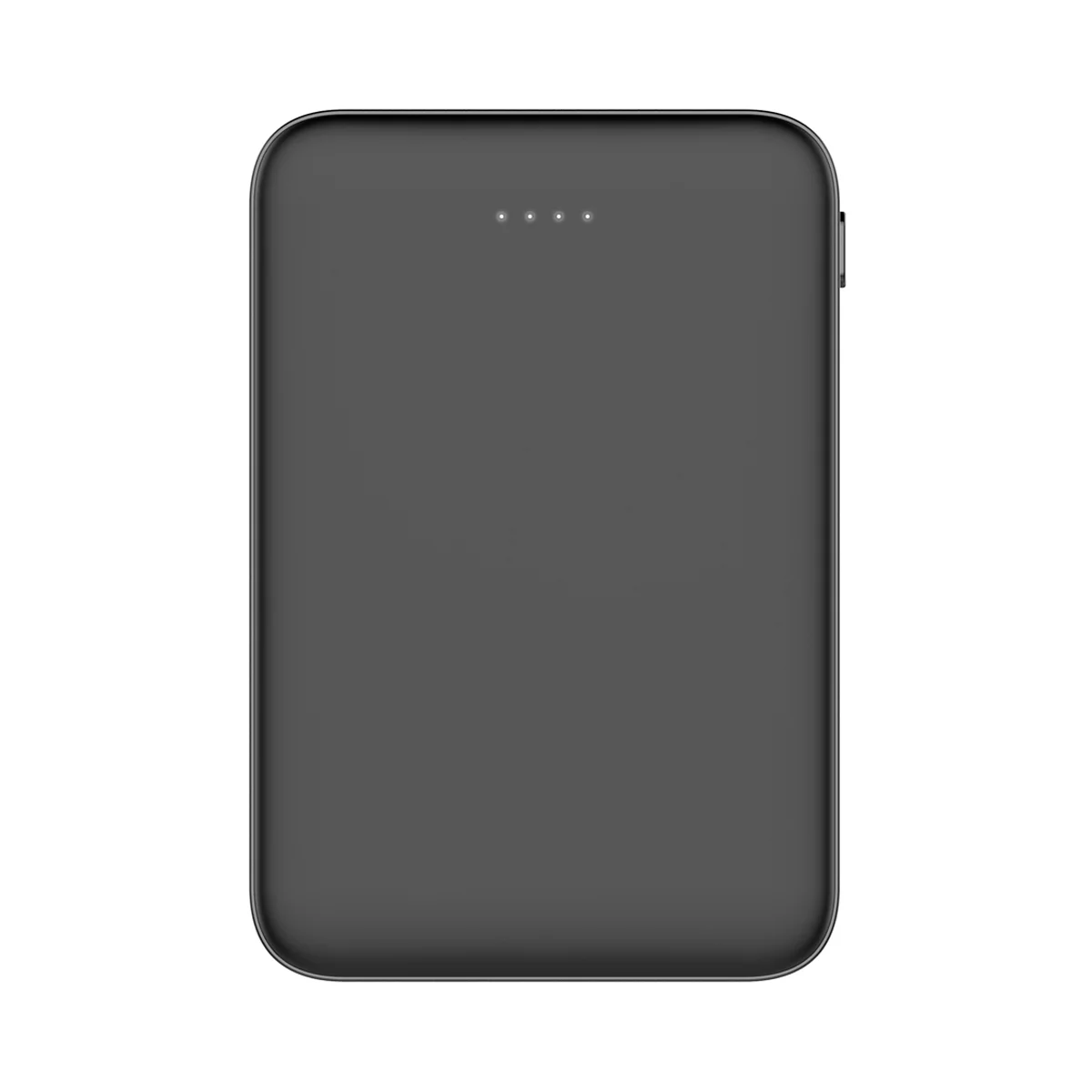 Внешний аккумулятор Fluffy 5000 Mah черный - фото 2