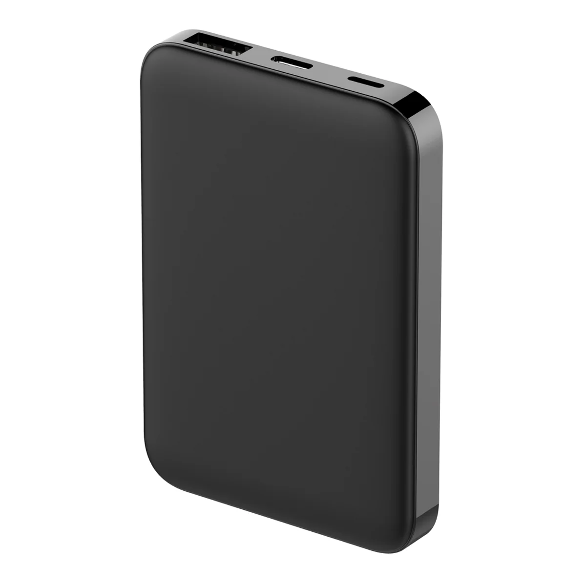 Внешний аккумулятор Fluffy 5000 Mah черный - фото 3