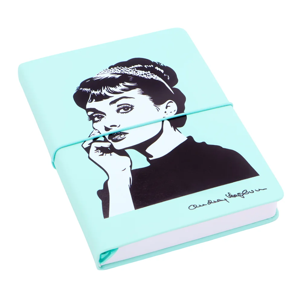 Блокнот A5 Veles в твёрдом переплёте бирюзовый - фото 2