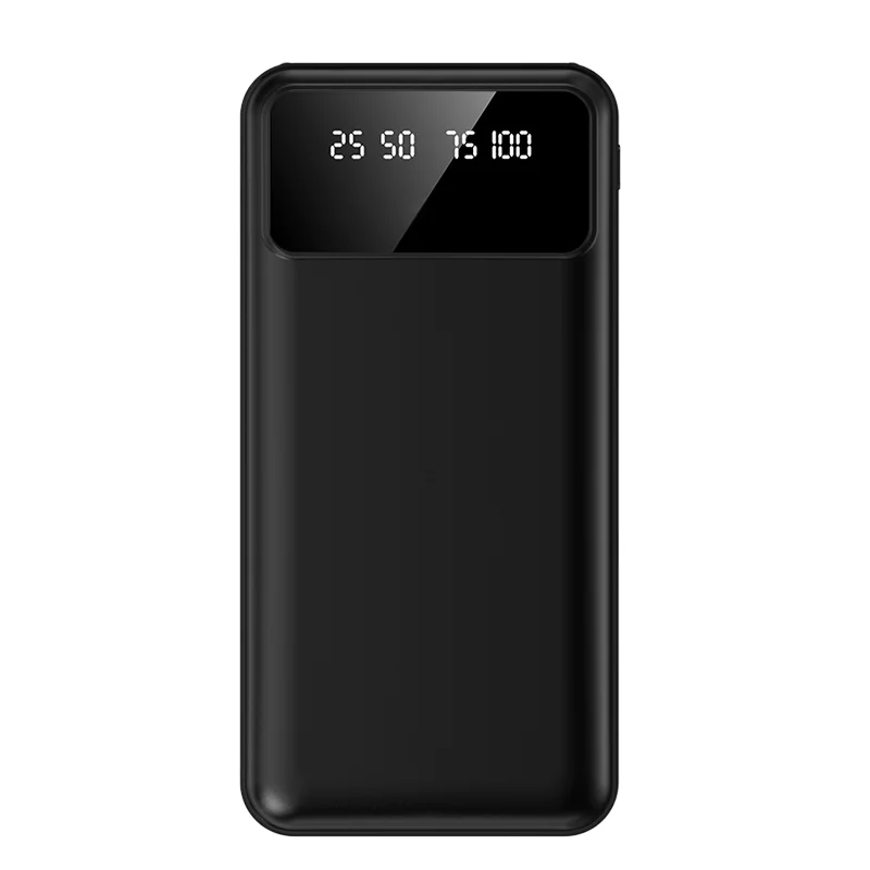 Внешний аккумулятор Dorado 10 000 mAh с фонариком черный - фото 3
