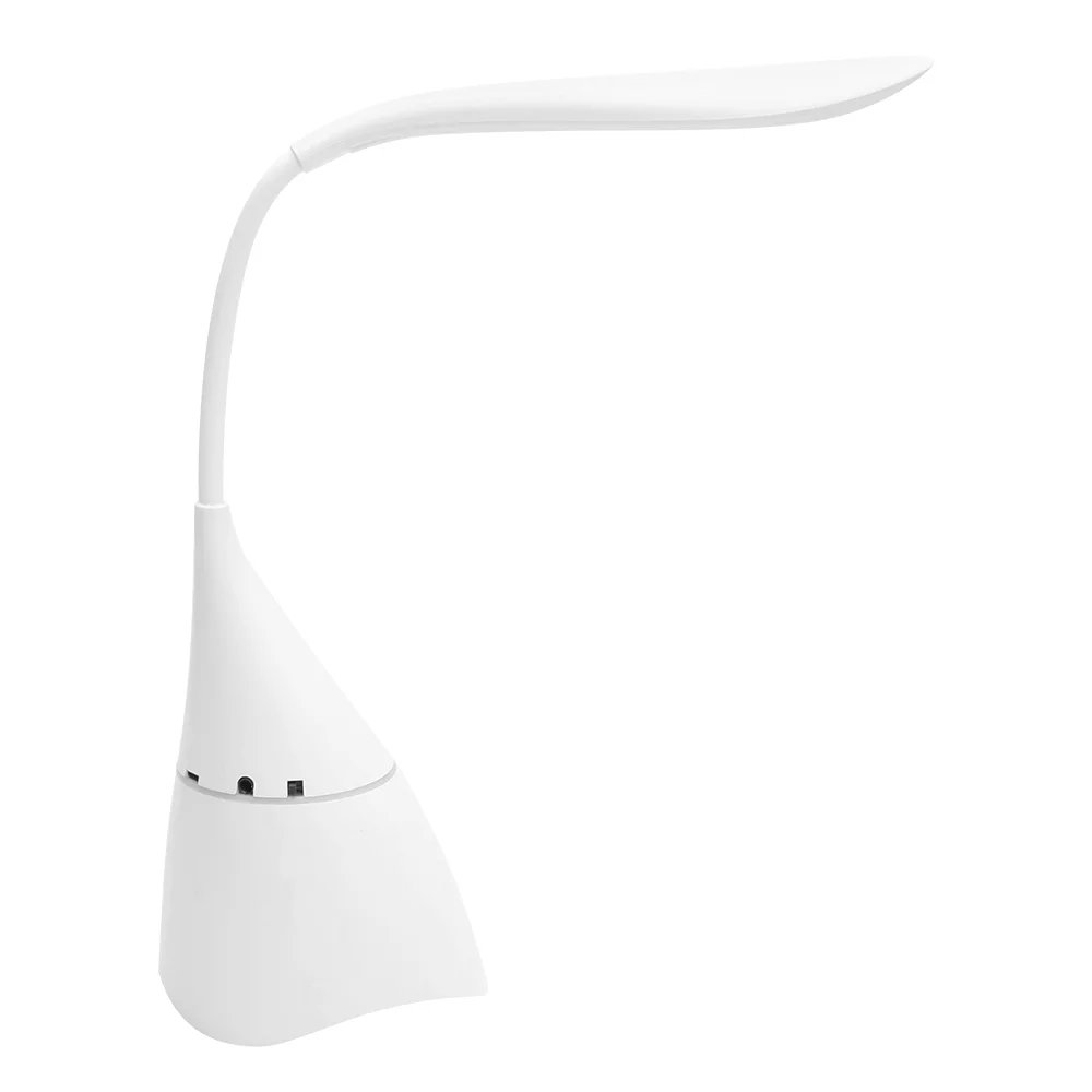 Настольная лампа с колонкой Swanny белая - фото 3