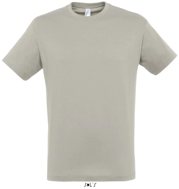 Фуфайка футболка REGENT мужская Светло-серый М - фото 1