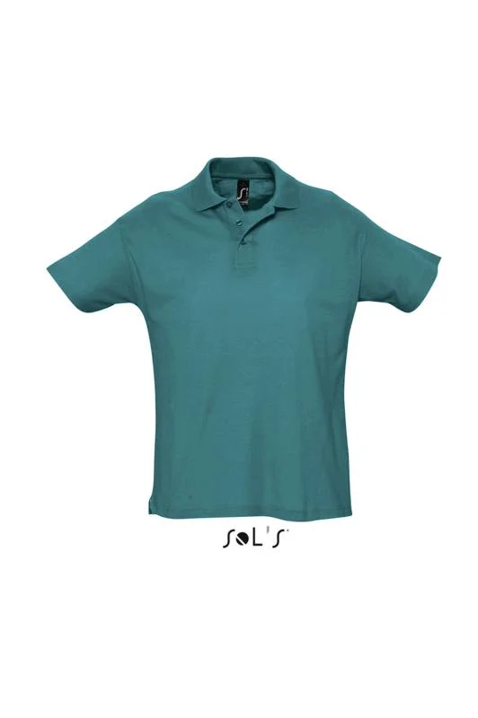 Джемпер рубашка-поло SUMMER II мужская Винтажный синий L - фото 1