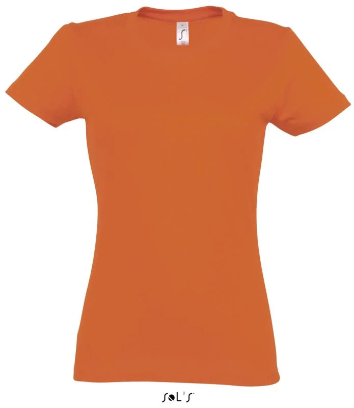 Фуфайка футболка IMPERIAL женская Оранжевый S - фото 1