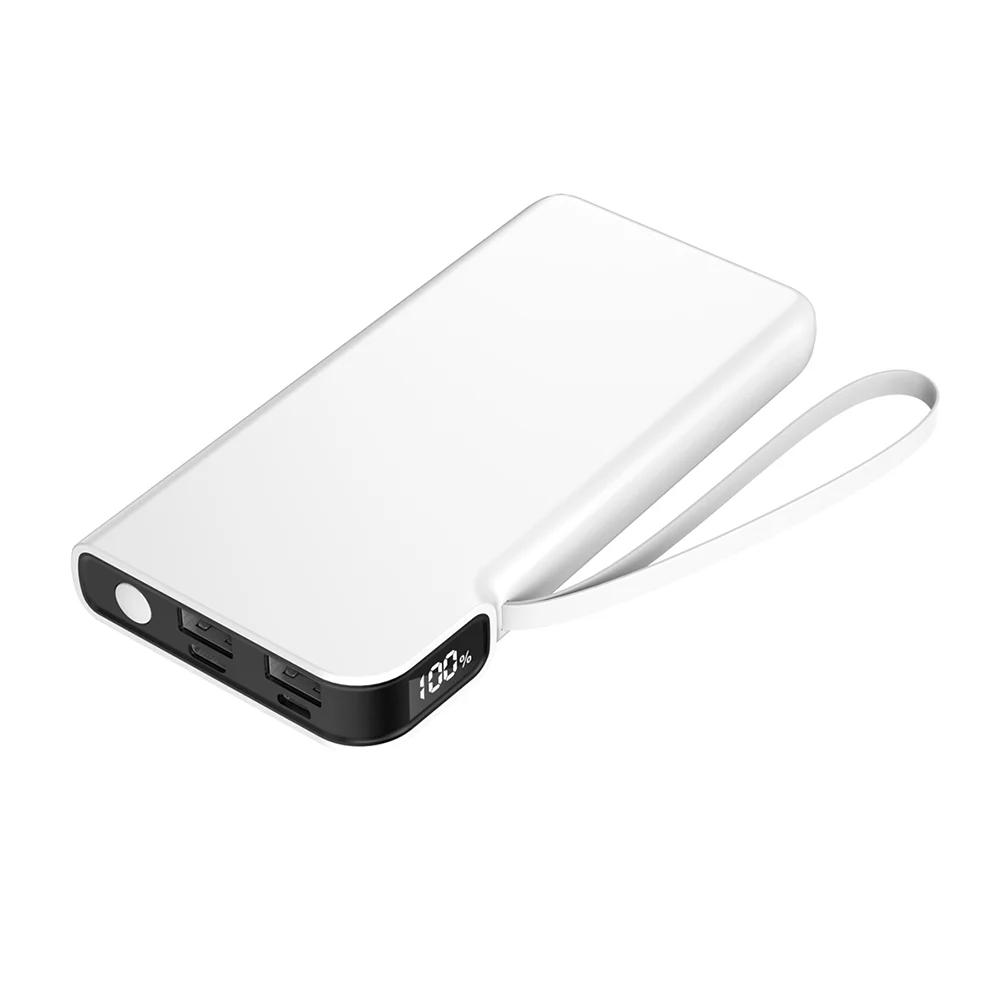 Внешний аккумулятор Cesare 10000 mAh белый - фото 2