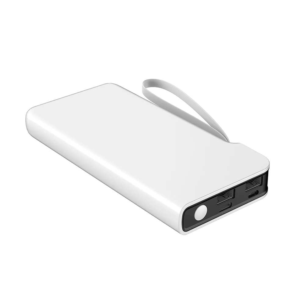 Внешний аккумулятор Cesare 10000 mAh белый - фото 3