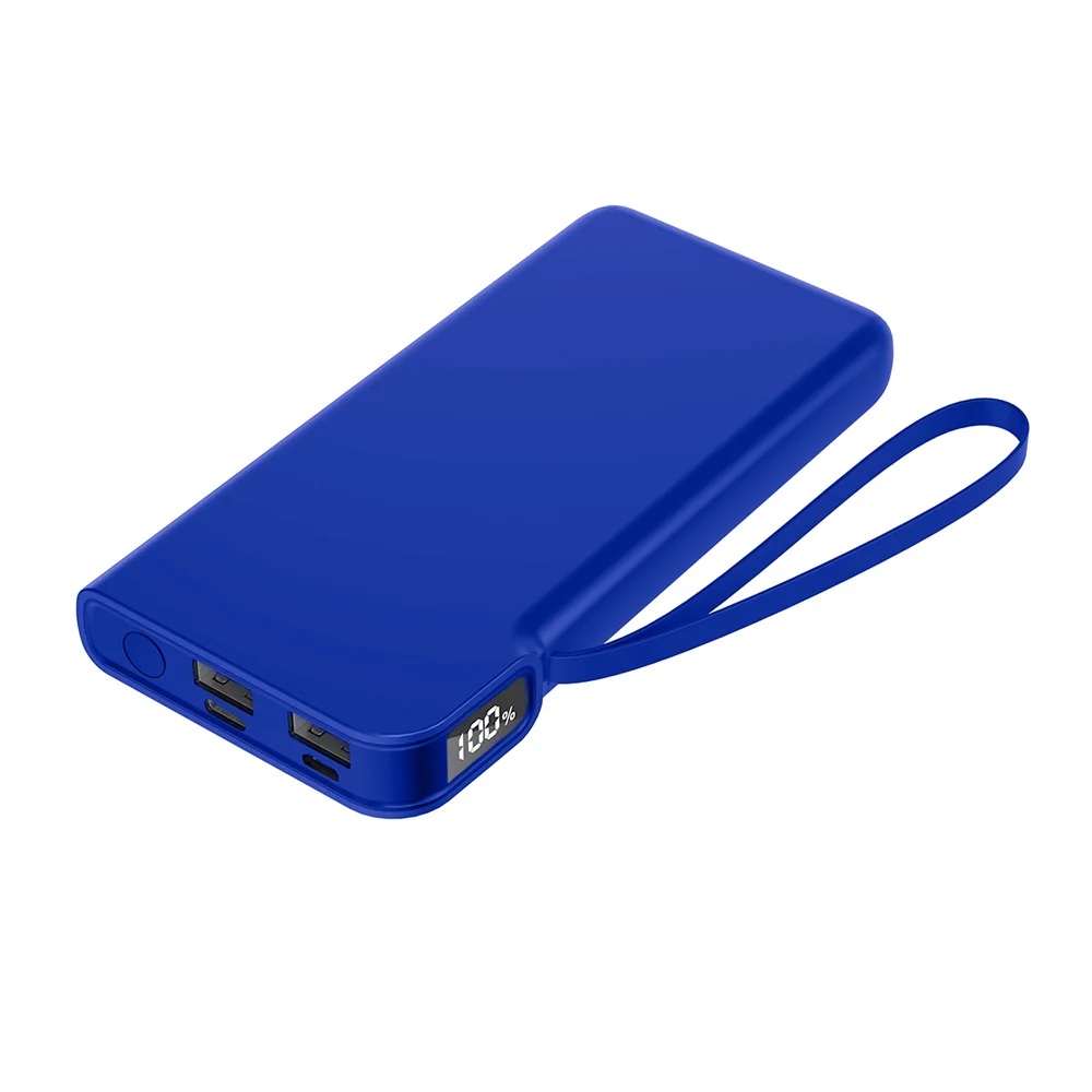 Внешний аккумулятор Cesare 10000 mAh синий - фото 2