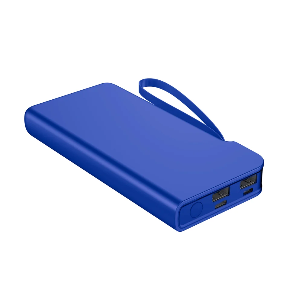 Внешний аккумулятор Cesare 10000 mAh синий - фото 3