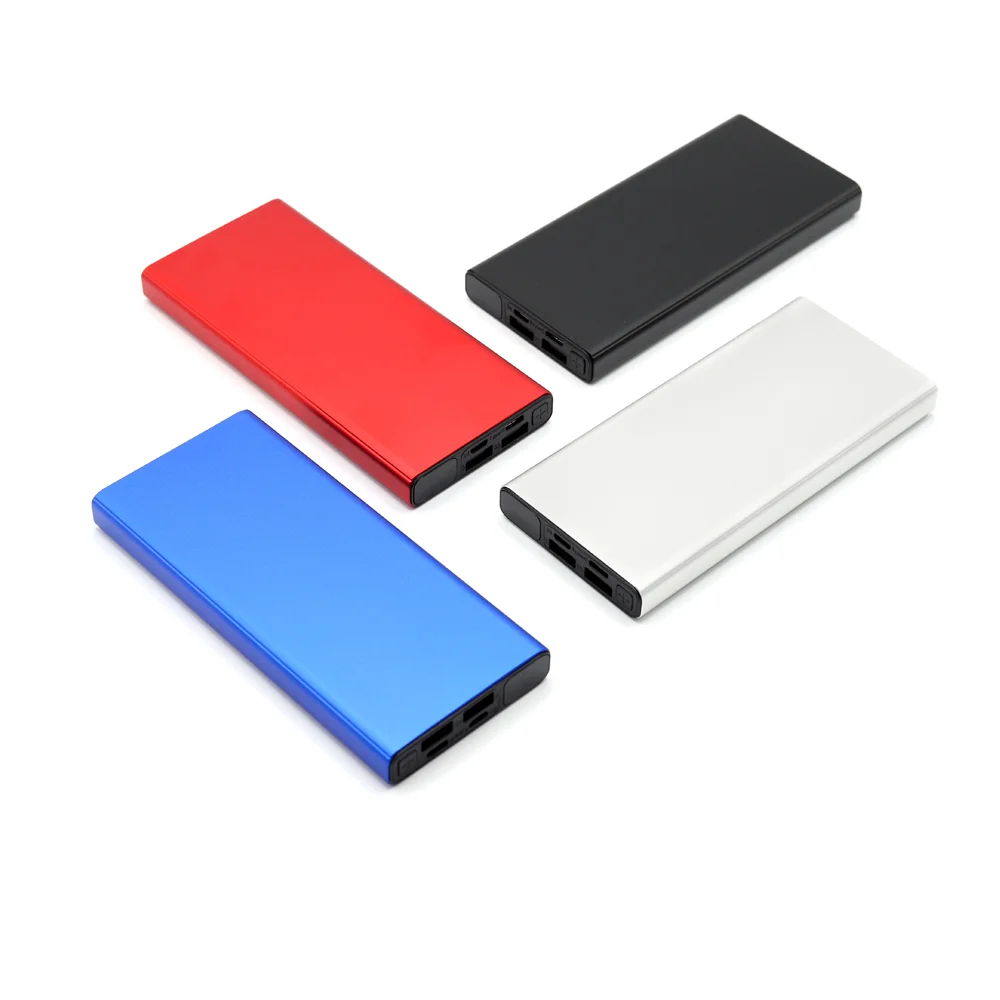 Внешний аккумулятор Höginn в металлическом корпусе 10000mAh черный - фото 3