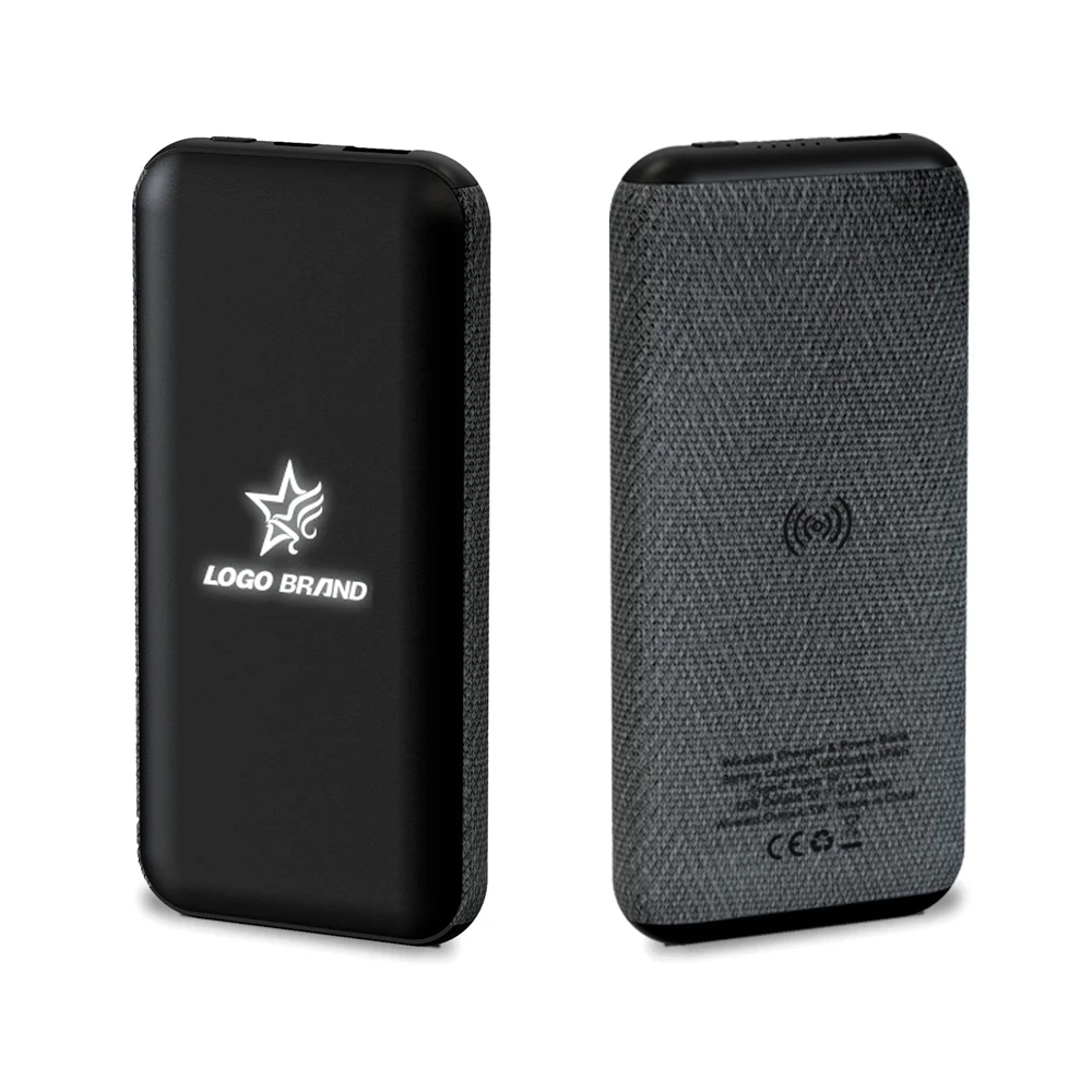 Внешний аккумулятор Stormoway 10000 mAh с беспроводной зарядкой черный - фото 3