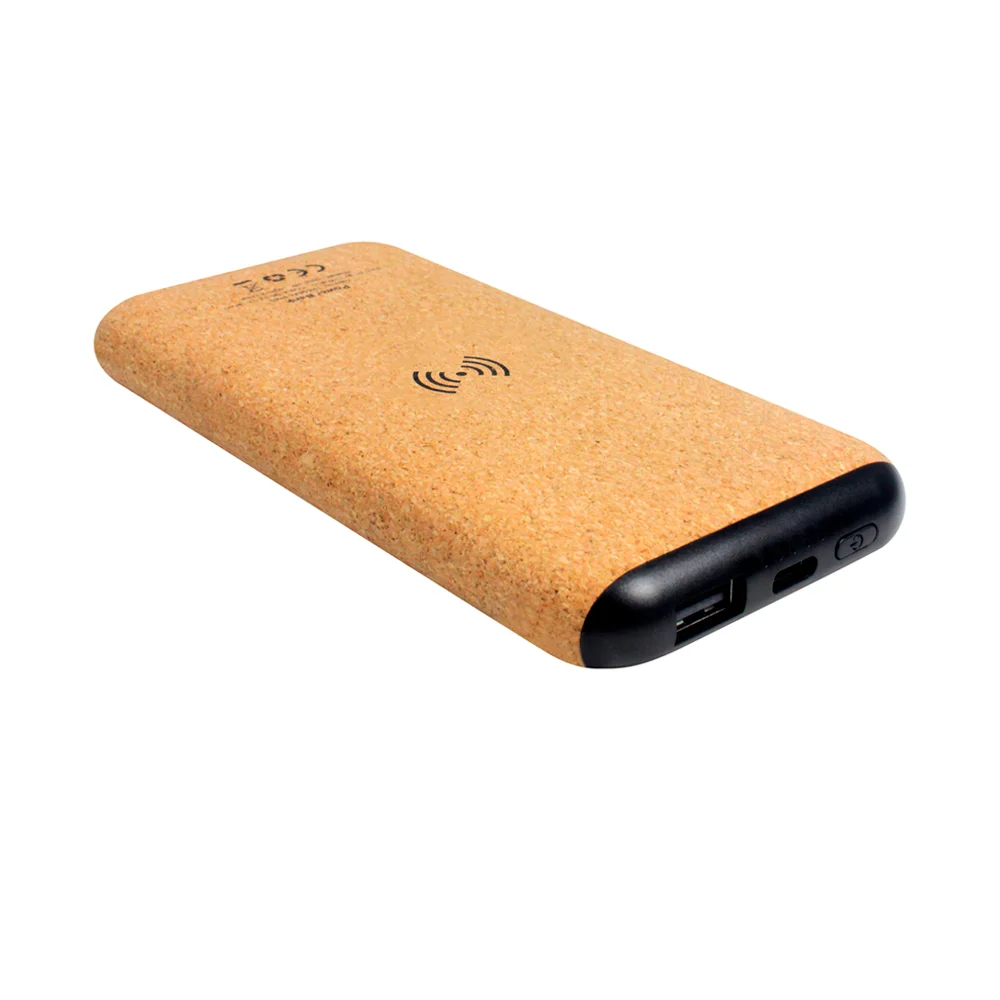 Внешний аккумулятор Suntory с беспроводной зарядкой 10000 mAh черный - фото 5