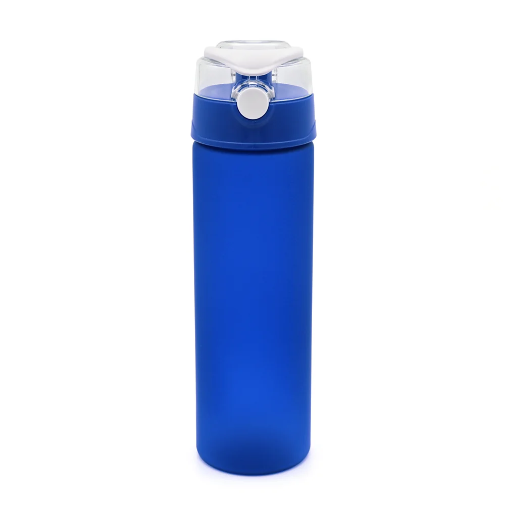 Пластиковая бутылка Narada Soft-touch синяя 600 мл - фото 4