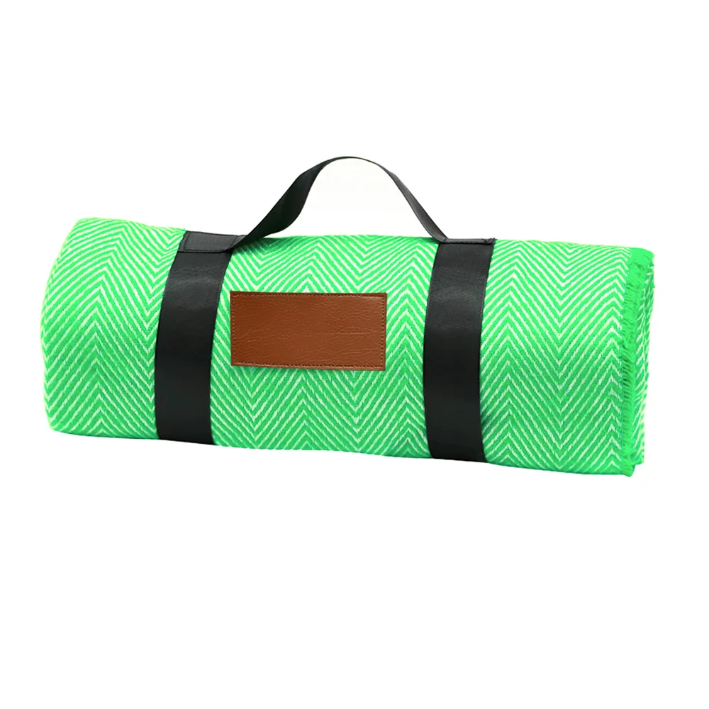 Плед акриловый Samum, зеленый, Зелёный - фото 2