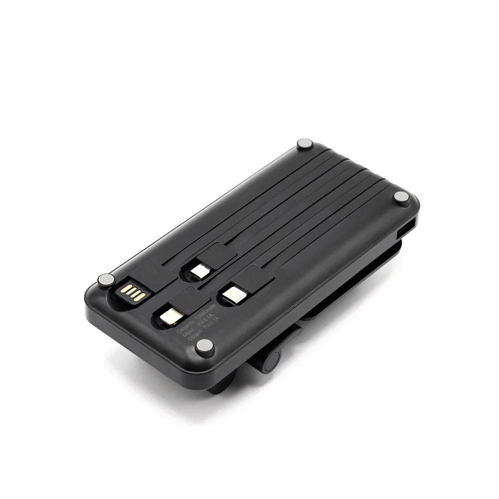 Внешний аккумулятор c подставкой для телефона Hold-Pro 10000mAh черный - фото 5