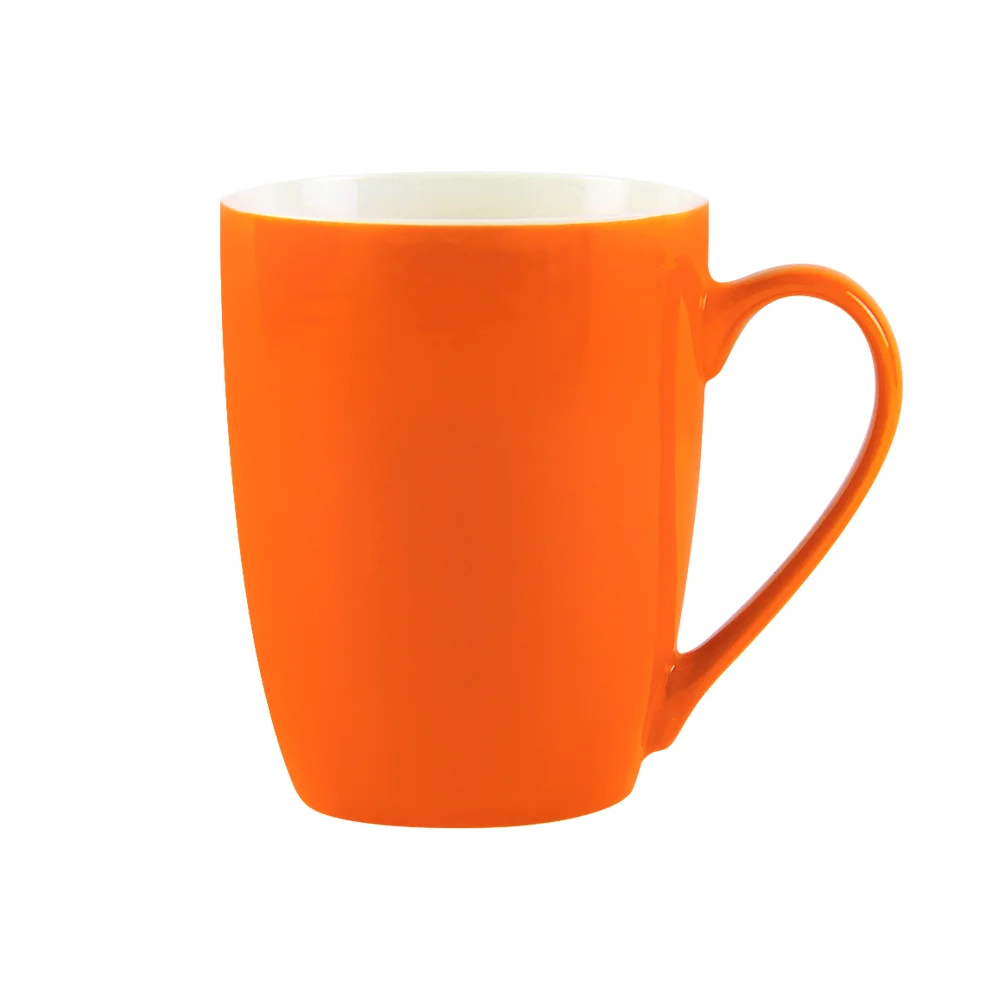 Кружка Elegante, 350мл, оранжевый, 350 мл - фото 1