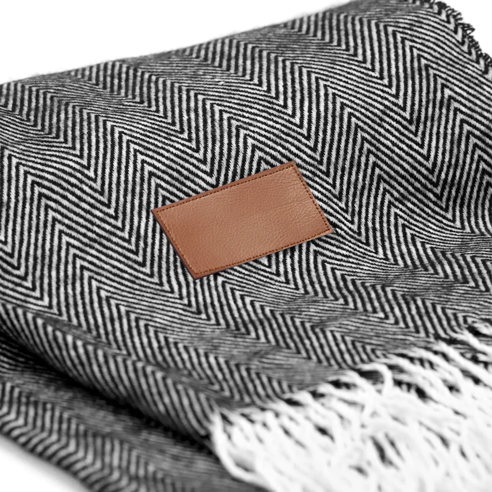 Плед акриловый Samum черный - фото 3