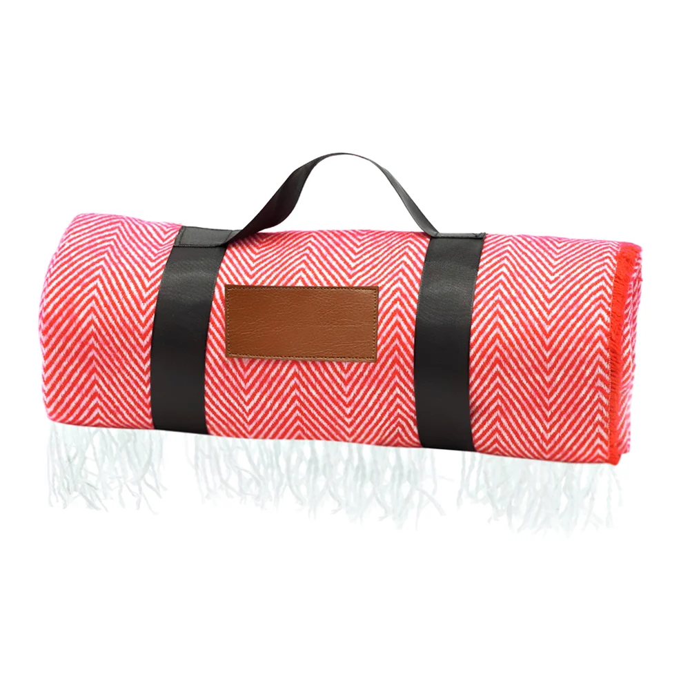 Плед акриловый Samum, красный - фото 1