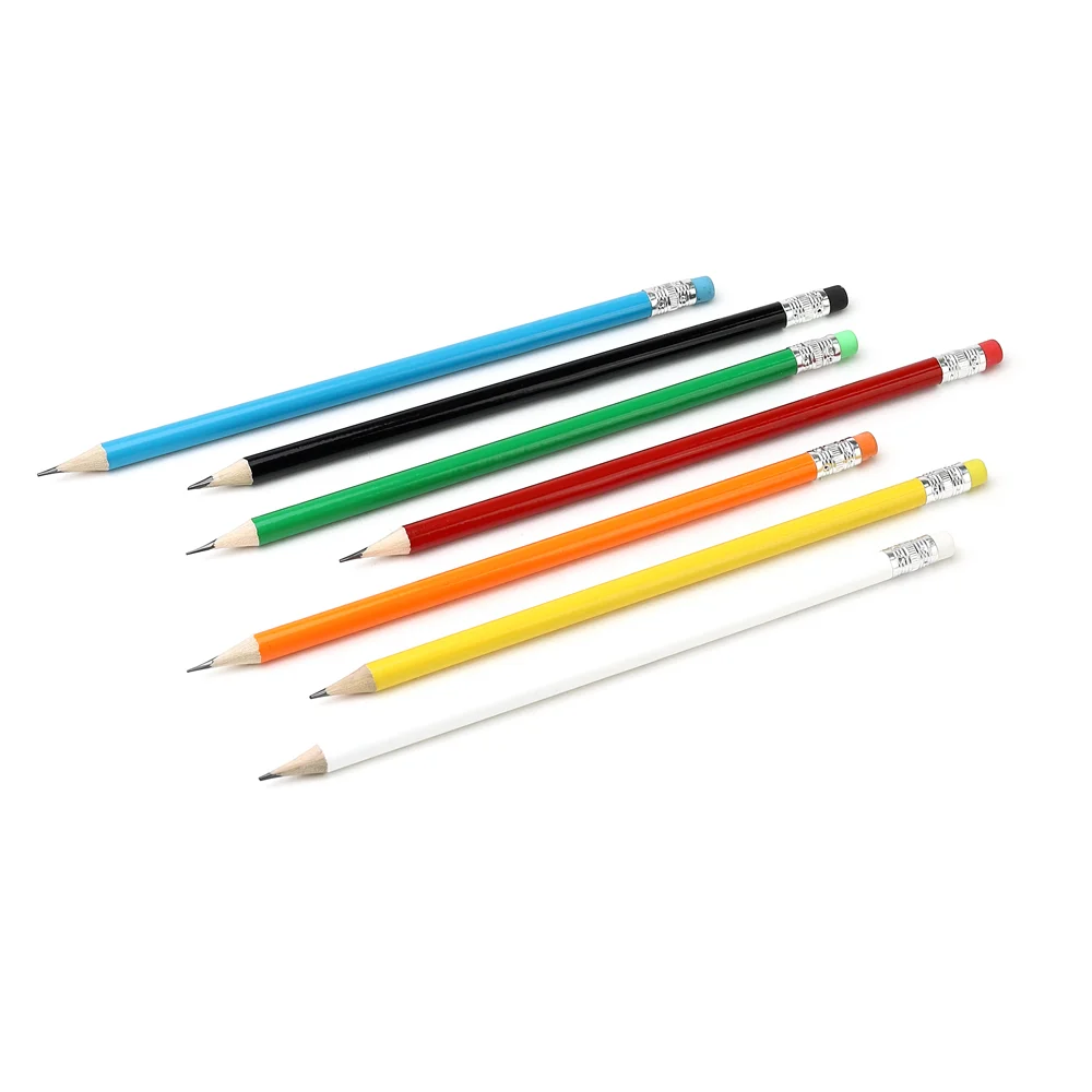 Карандаш с цветным корпусом Largo белый - фото 2