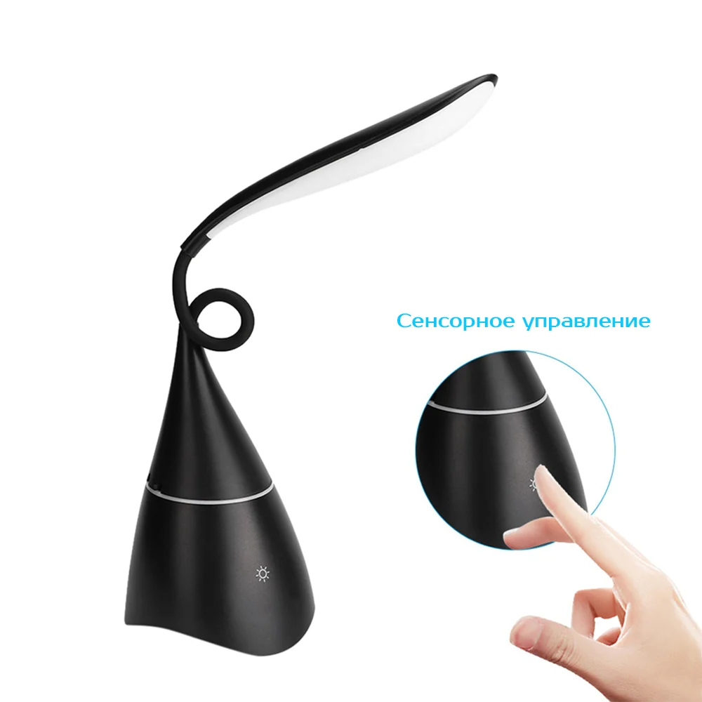 Настольная лампа с колонкой Swanny - фото 3