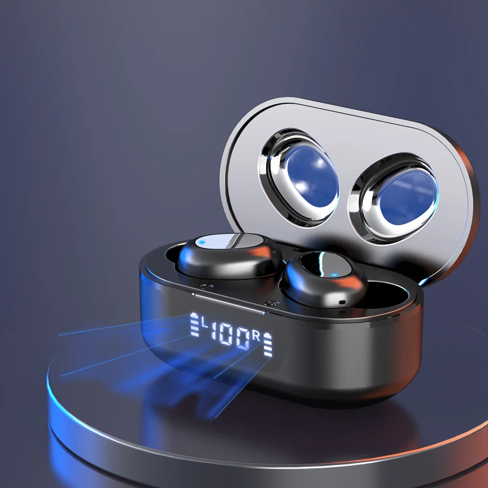 Наушники беспроводные Bluetooth Gubber TW16 черные - фото 3