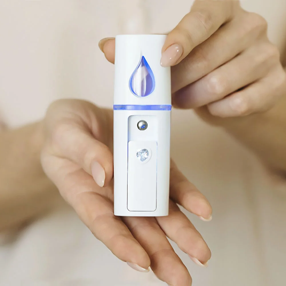 Светодиодный USB увлажнитель Nano Beauty Device белый 20 мл - фото 6