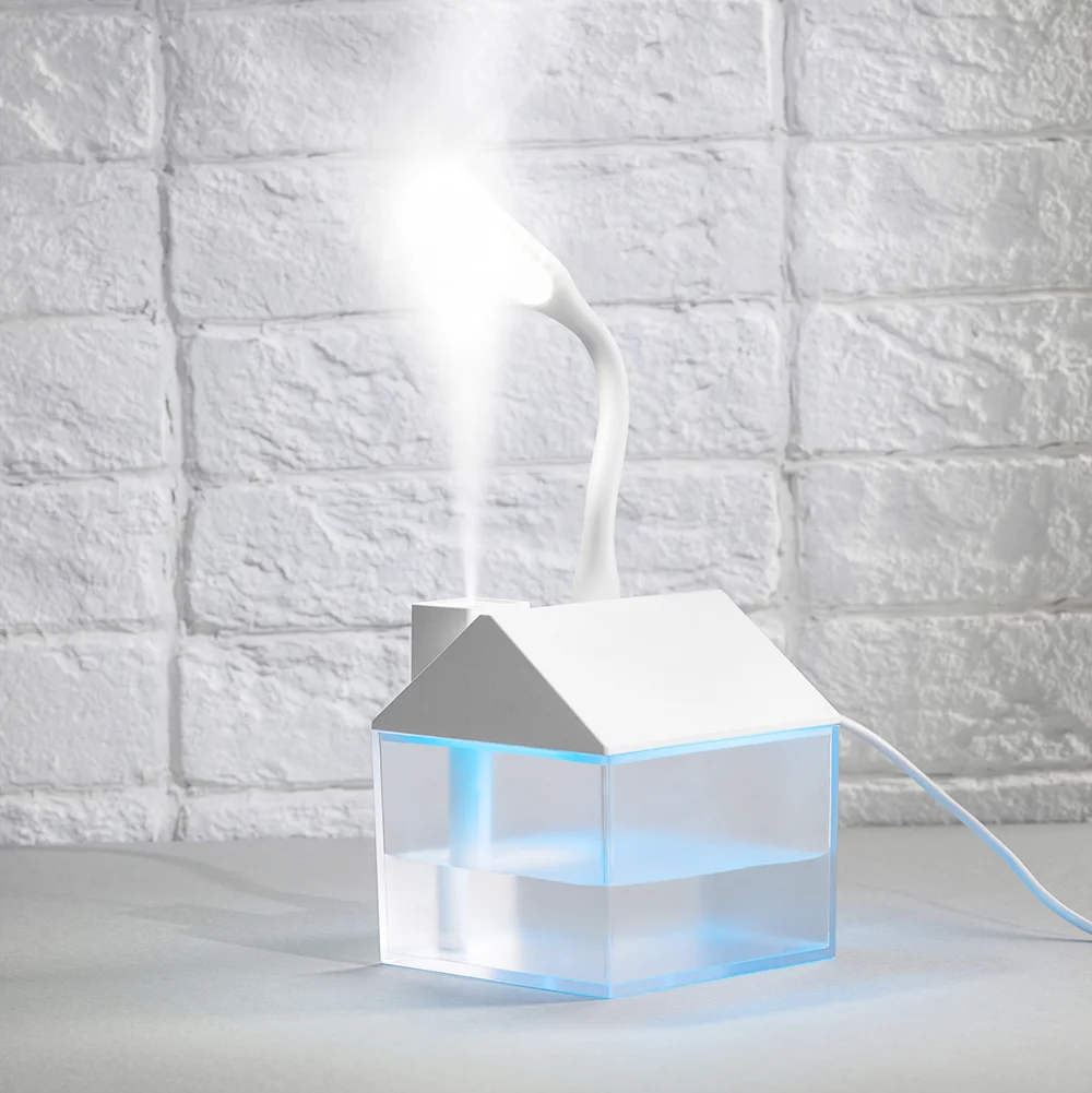 Светодиодный USB увлажнитель Home белый 350 мл - фото 5