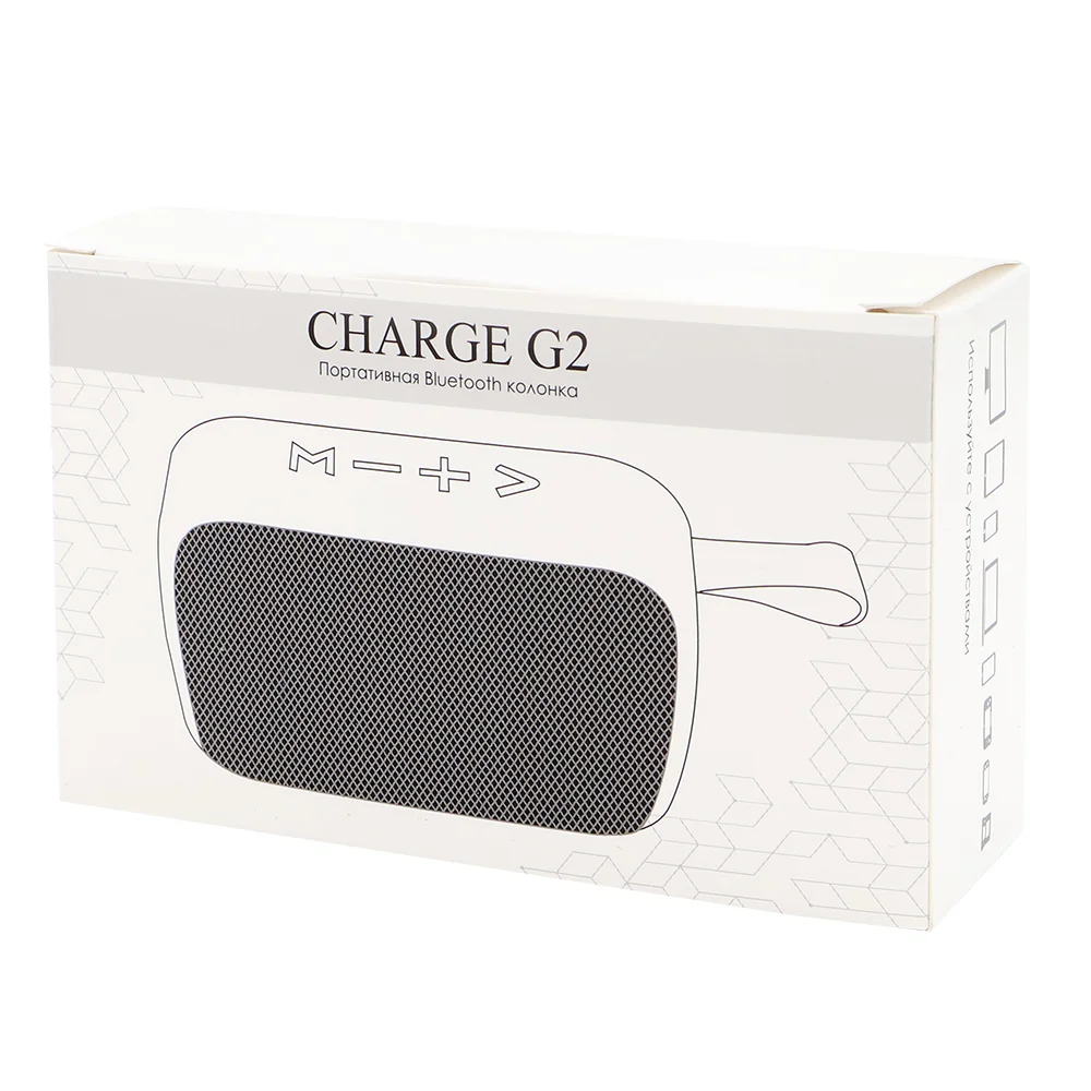 Беспроводная Bluetooth колонка Charge G2BLTS01 синяя - фото 3