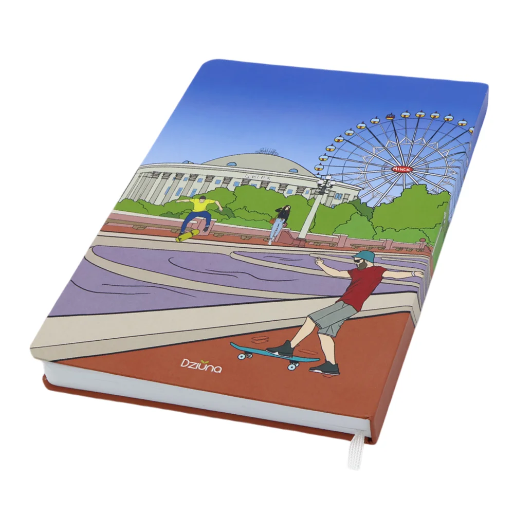 Записная книжка A5 Dziuna Театр в клетку 15 x 21 см - фото 2
