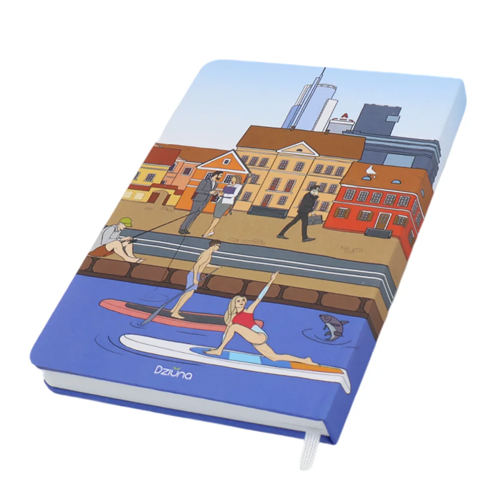 Записная книжка A5 Dziuna Немига в клетку 15 x 21 см - фото 2
