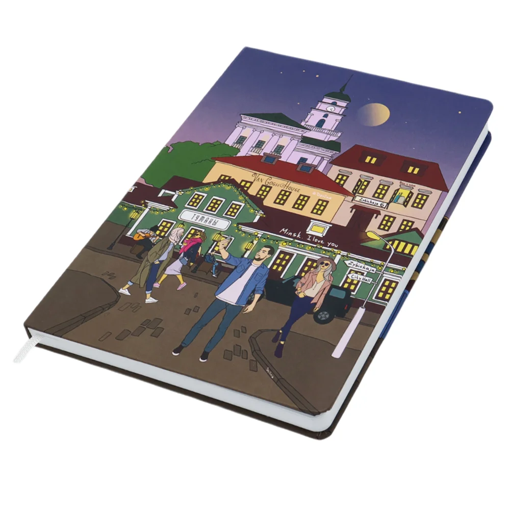 Записная книжка A5 Dziuna Театр в клетку 15,5 x - фото 4