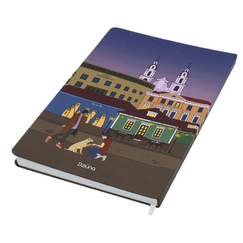 Записная книжка A5 Dziuna Зыбицкая в линейку 15,5 x 21 см - фото 2