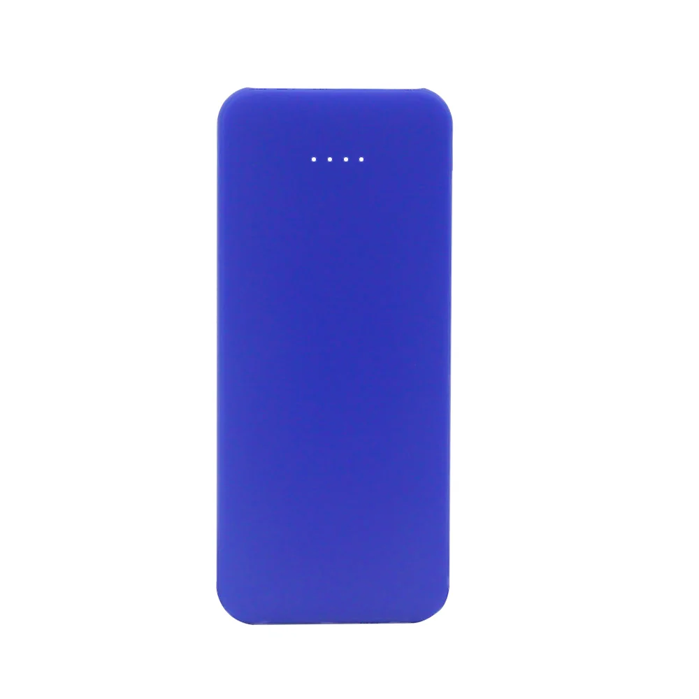 Внешний аккумулятор Arrida 5000mAh с покрытием Baby skin синий - фото 2