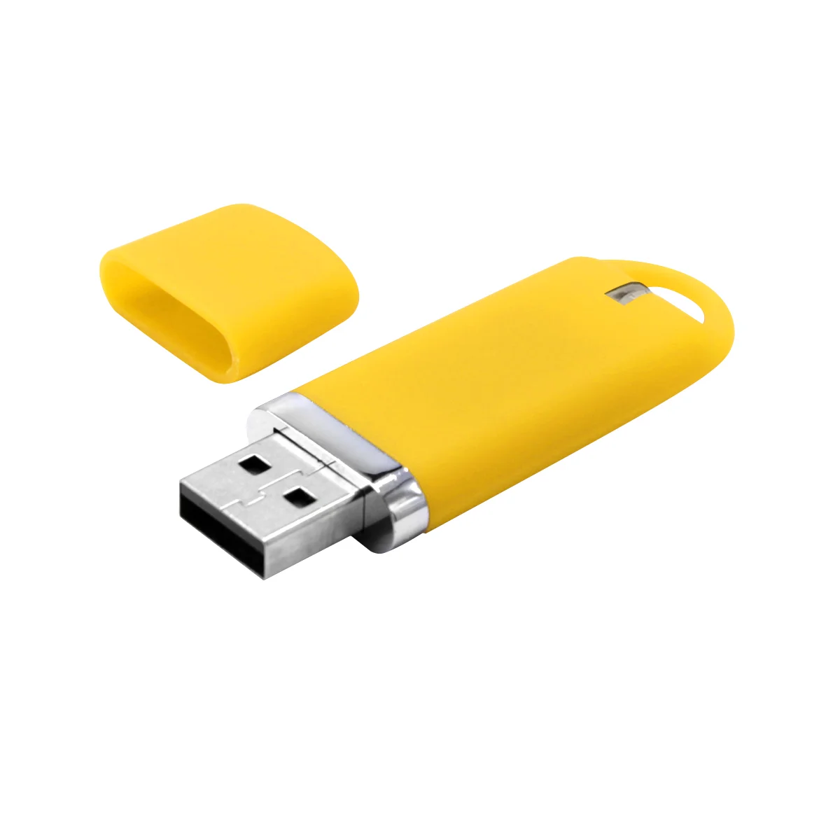 Флешка Shape с покрытием Софт Тач 16 GB желтая Жёлтый - фото 2