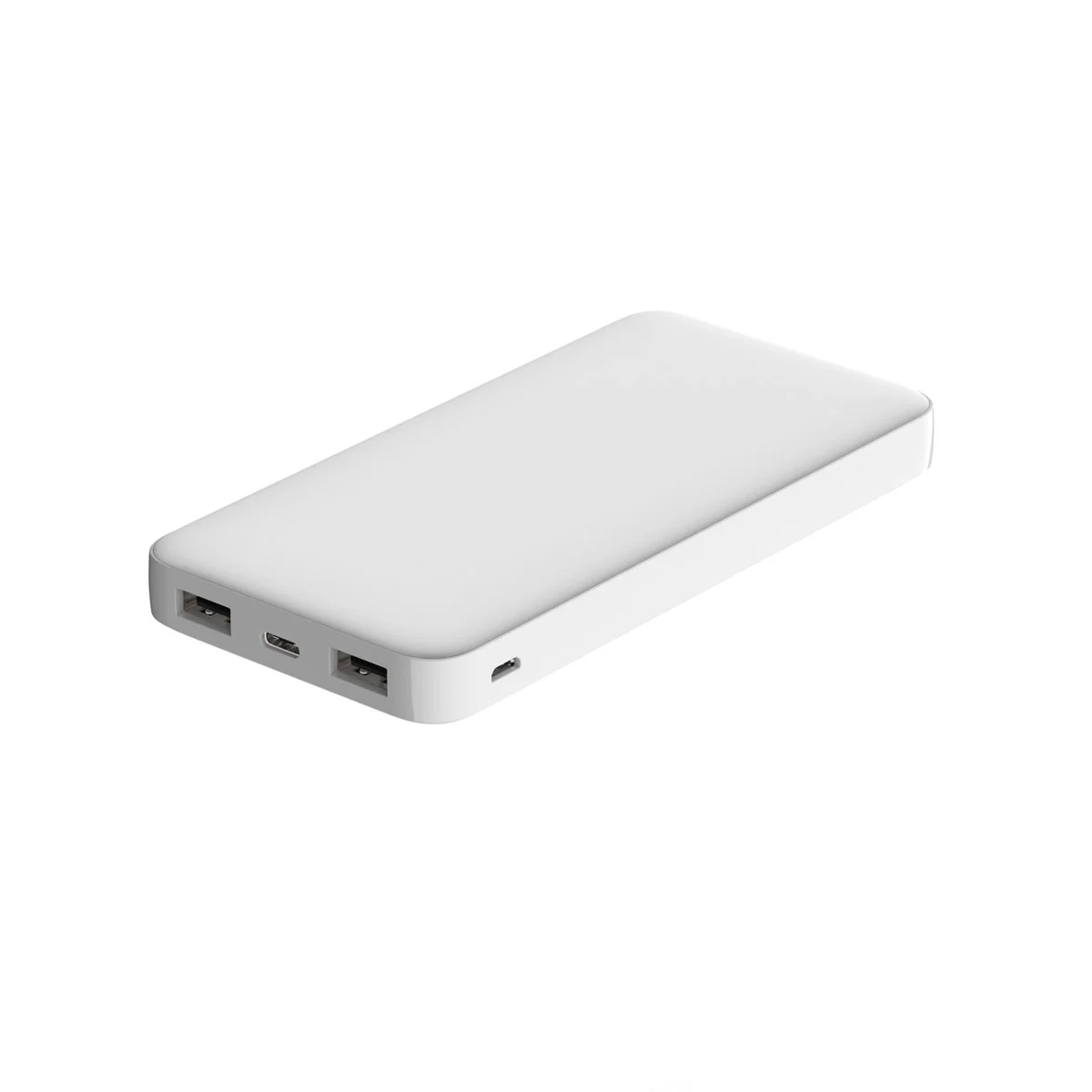 Внешний аккумулятор Polus 10000 Mah софт-тач покрытие белый - фото 2