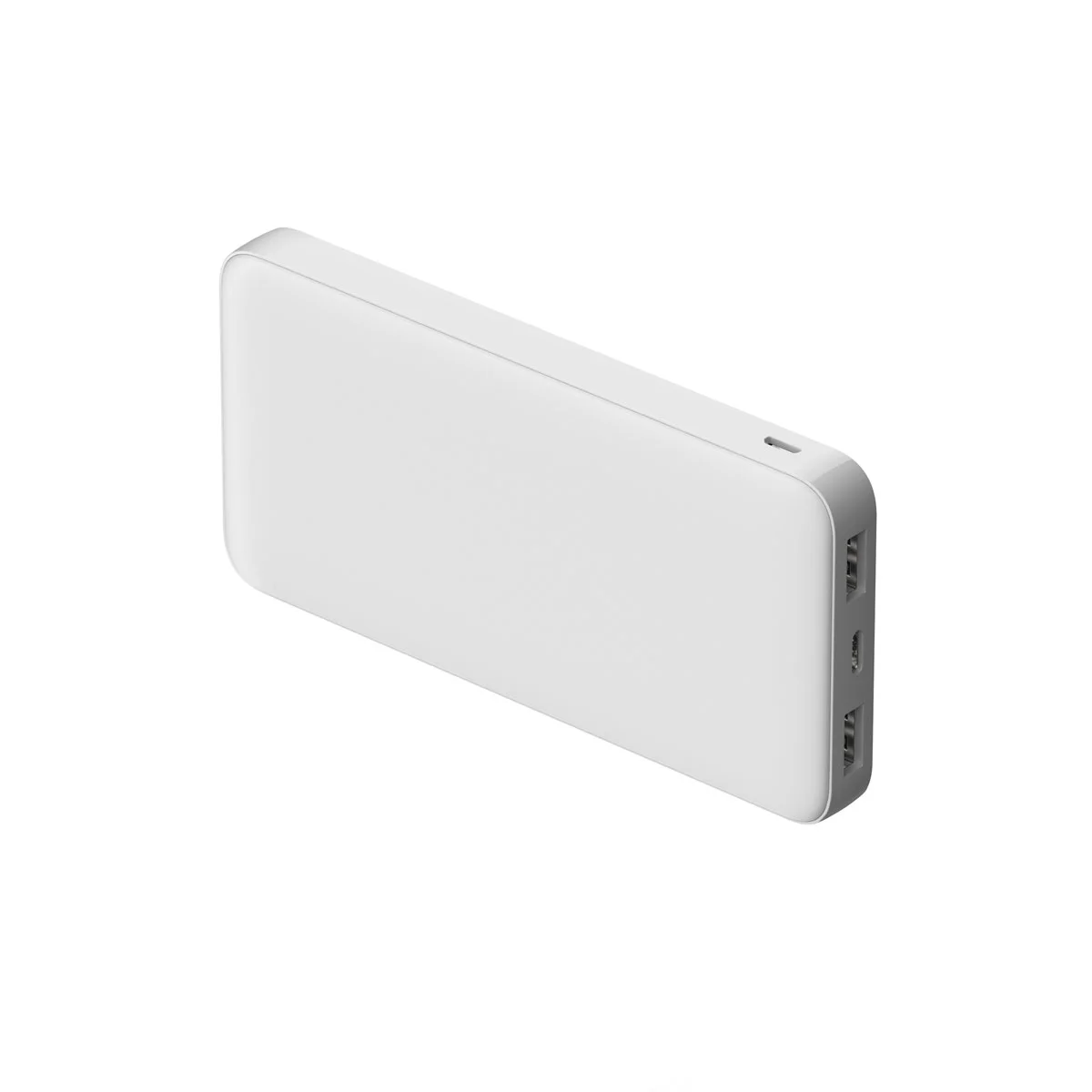 Внешний аккумулятор Polus 10000 Mah софт-тач покрытие белый - фото 4