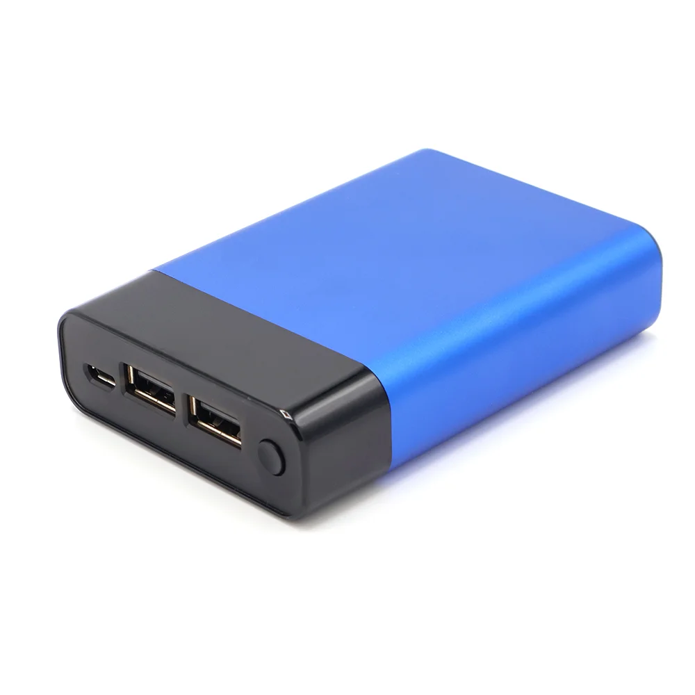 Внешний аккумулятор в металлическом корпусе Apria 10000 mAh синий - фото 3