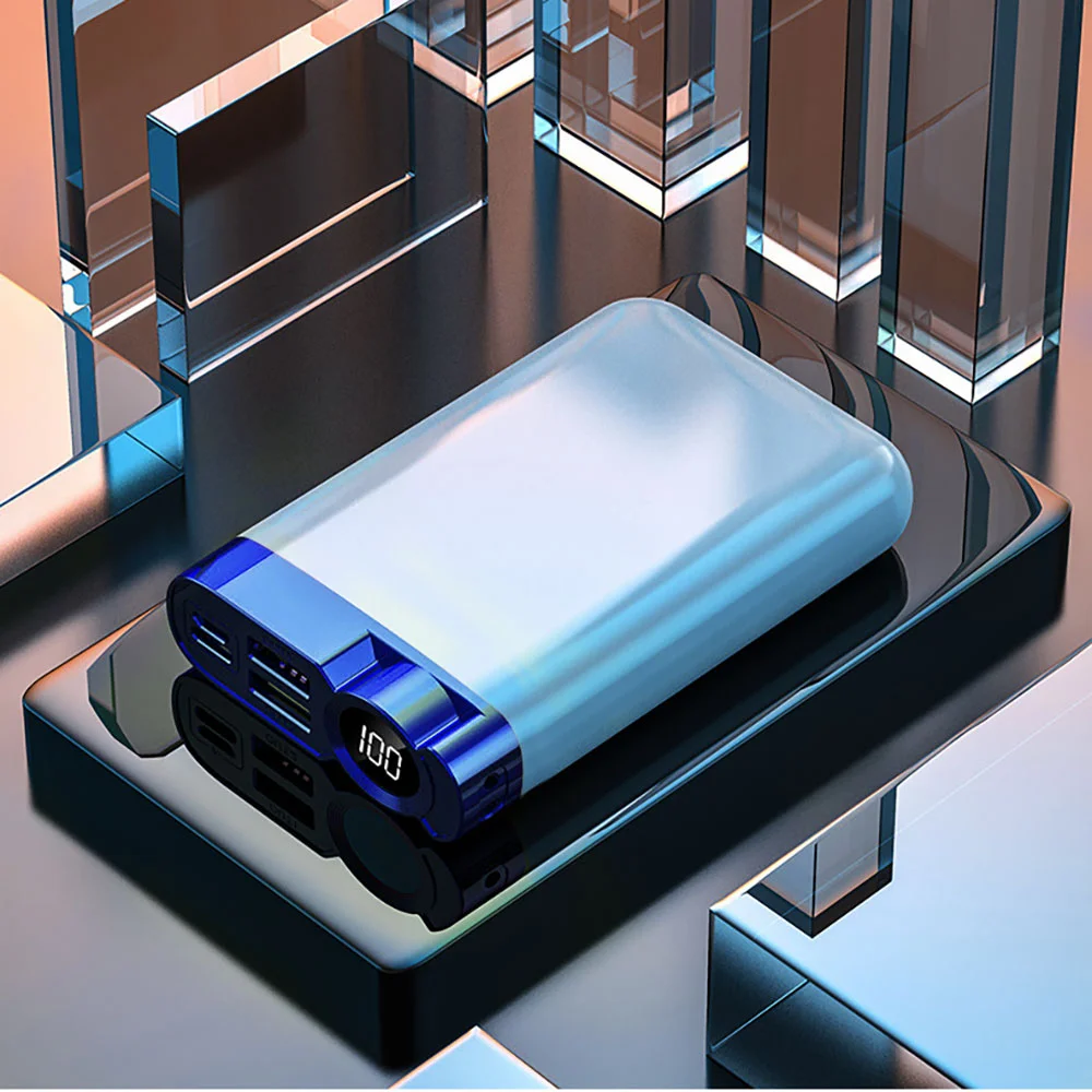 Внешний аккумулятор Strom 10000 mAh синий - фото 2