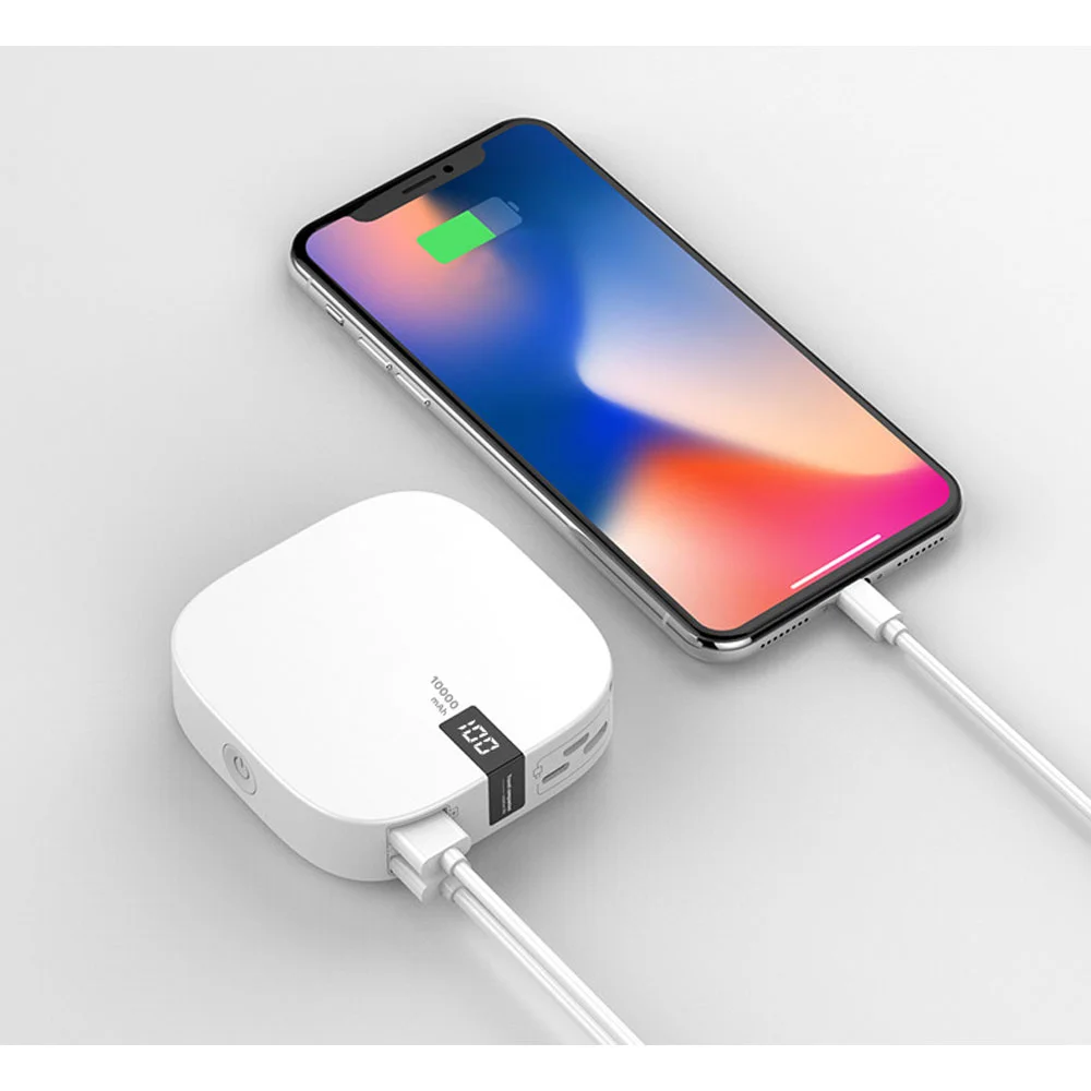 Внешний аккумулятор Revil 10000 mAh белый - фото 3