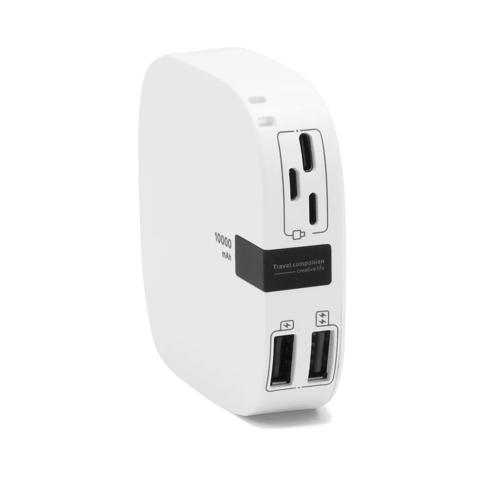 Внешний аккумулятор Revil 10000 mAh белый - фото 7