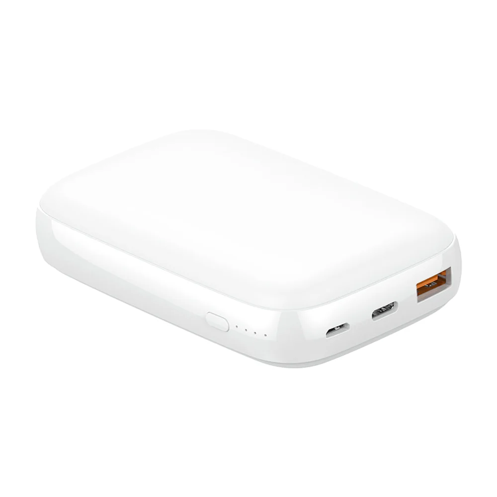 Внешний аккумулятор Galaxy QC&amp;PD с функцией быстрой зарядки 10000 mah белый - фото 1