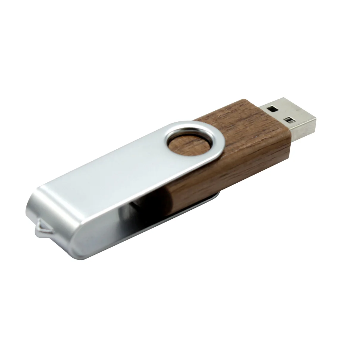 Флешка Twist wood 16 Гб wooden color Коричневый - фото 3