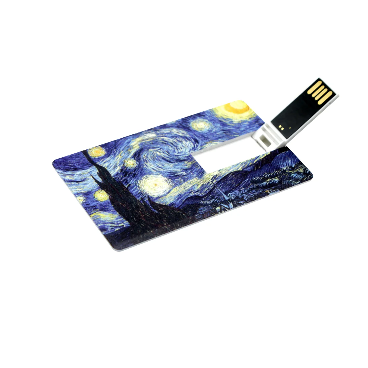 Флешка Card 16 Гб белая - фото 5
