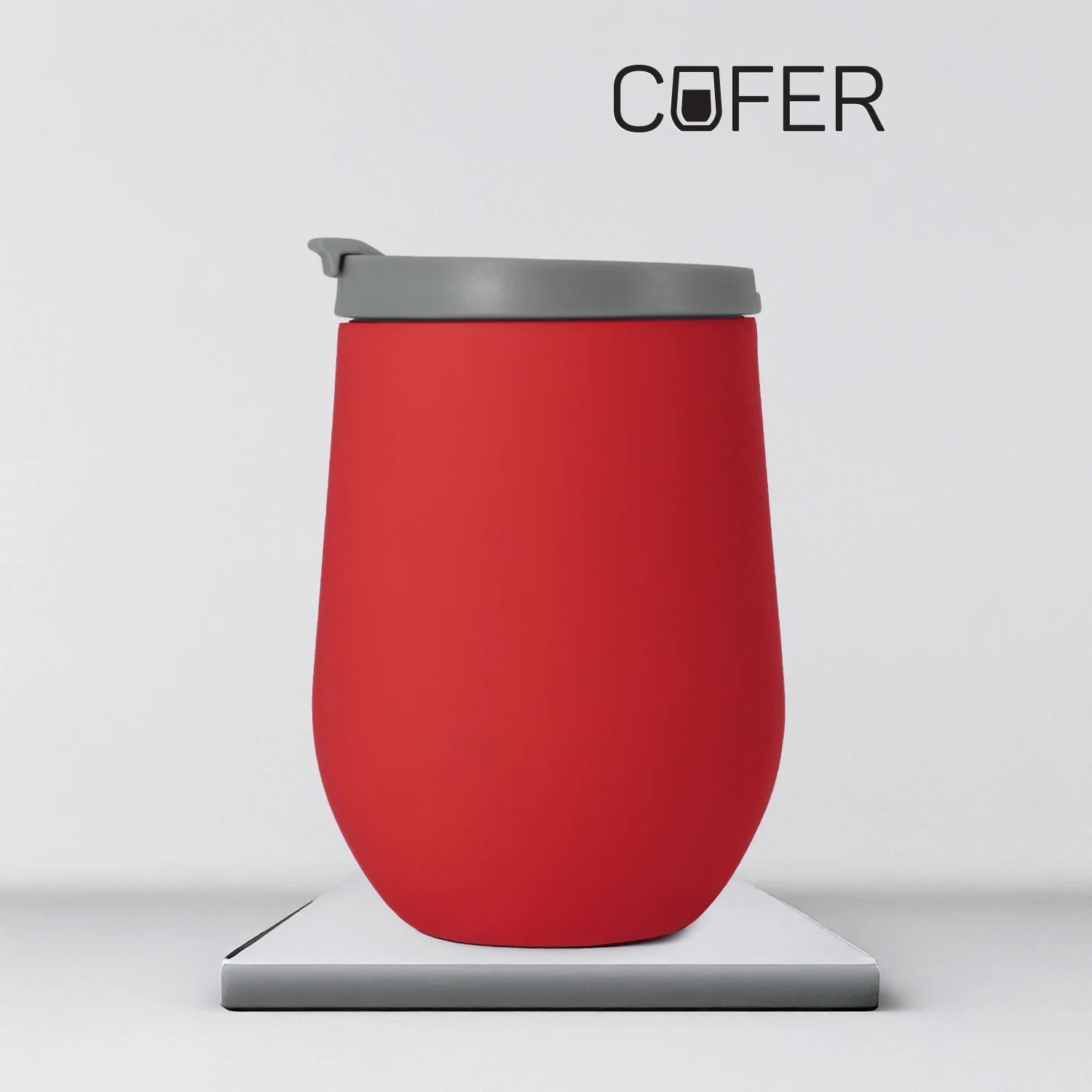 Набор NEO DUO: Кофер софт-тач NEO CO12s с дополнительной крышкой (красный с серым) - фото 2