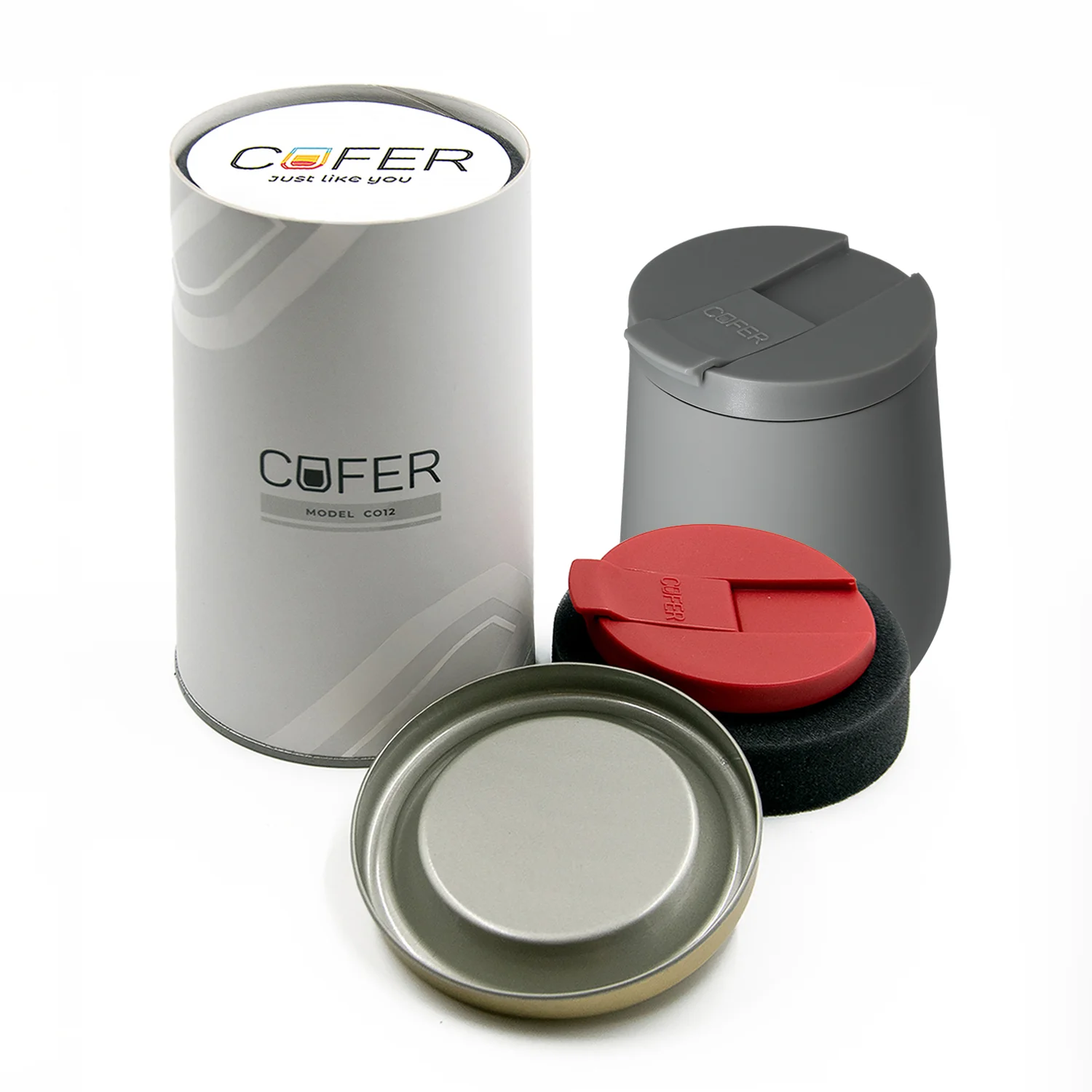 Набор Cofer Tube NEO DUO CO12s М grey - фото 4