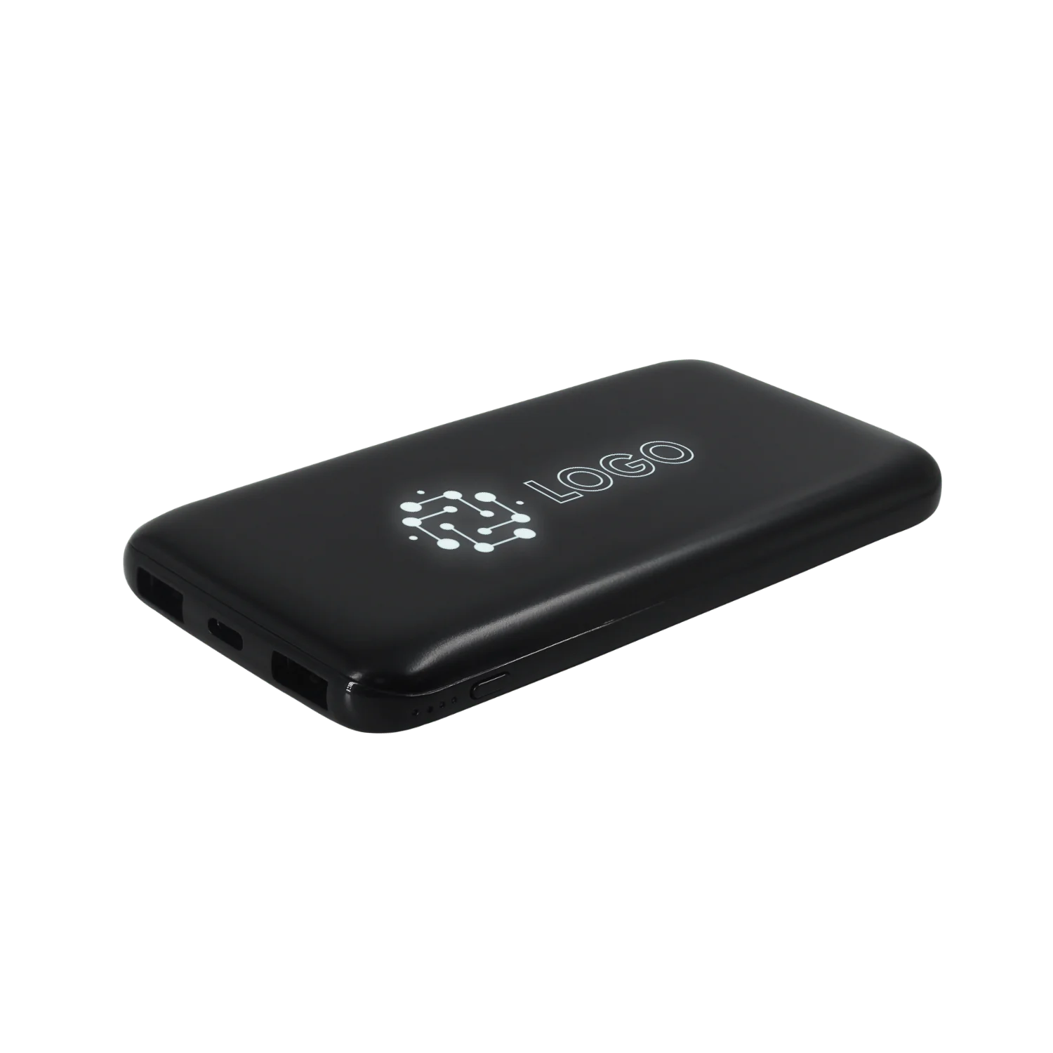 Внешний аккумулятор с подсветкой Bplanner Power 4 ST 8000 mAh Белый черный с белым - фото 2