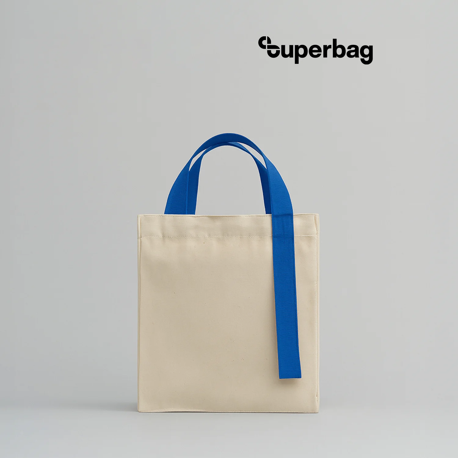 Шоппер Superbag Pack S неокрашенный с синим